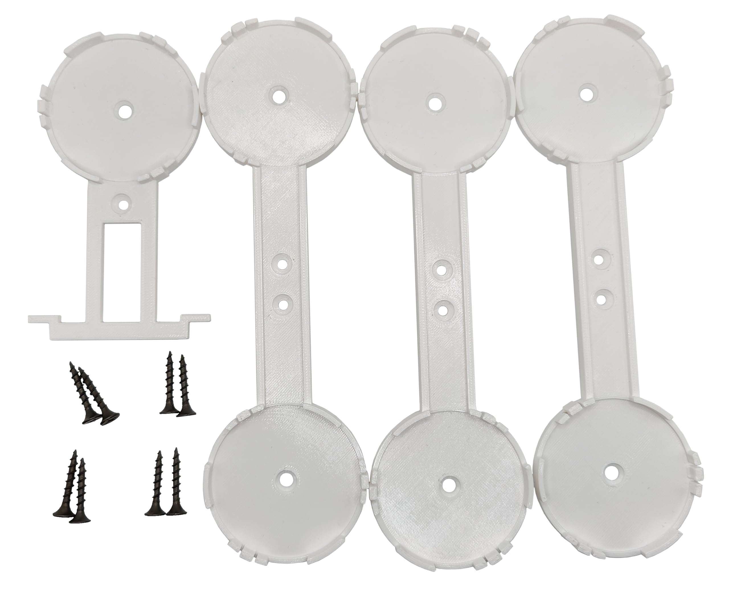 Govee Hexagon Lights H6061 Wall Mounting Bracket Kit - 7-Piece Drywall Installation Set for Glide Hexa Hexagon Panel Lights | Perfect for Bedroom, Gaming Room & Home Decor Lighting
