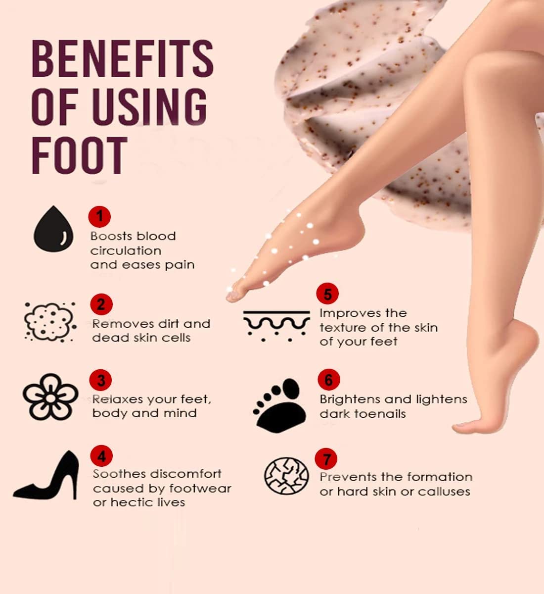SEPHEA Exfoliating Coffee Body Scrub - 500ml Natural Skin Care for Cellulite & Stretch Marks - Perfect for Spa Day & At-Home Self Care Routine
