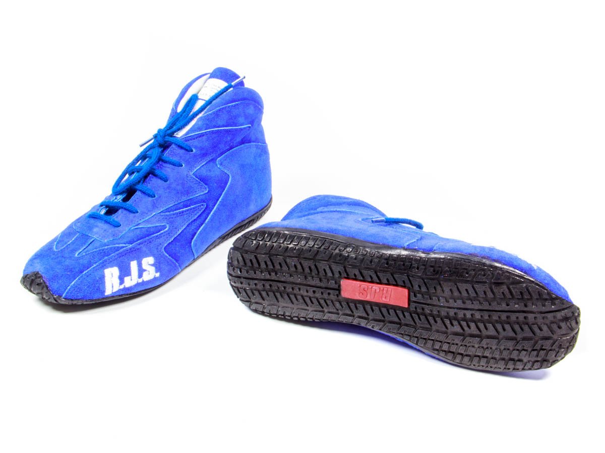 RJS Racing Equipment 500020358 Redline Mid-Top Racing Shoes - Lightweight Breathable Driving Shoes for Motorsports, Karting & Track Days - Perfect for Professional Racers & Auto Enthusiasts