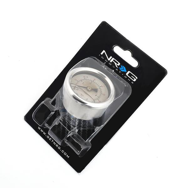 1/8 NPT Thread Fuel Pressure Gauge with Stainless Steel Bezel - FRG 110G for Automotive, Marine & Industrial Applications