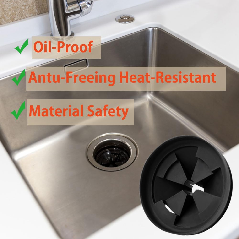 4 Pcs Garbage Disposal Splash Guard - 3 3/8
