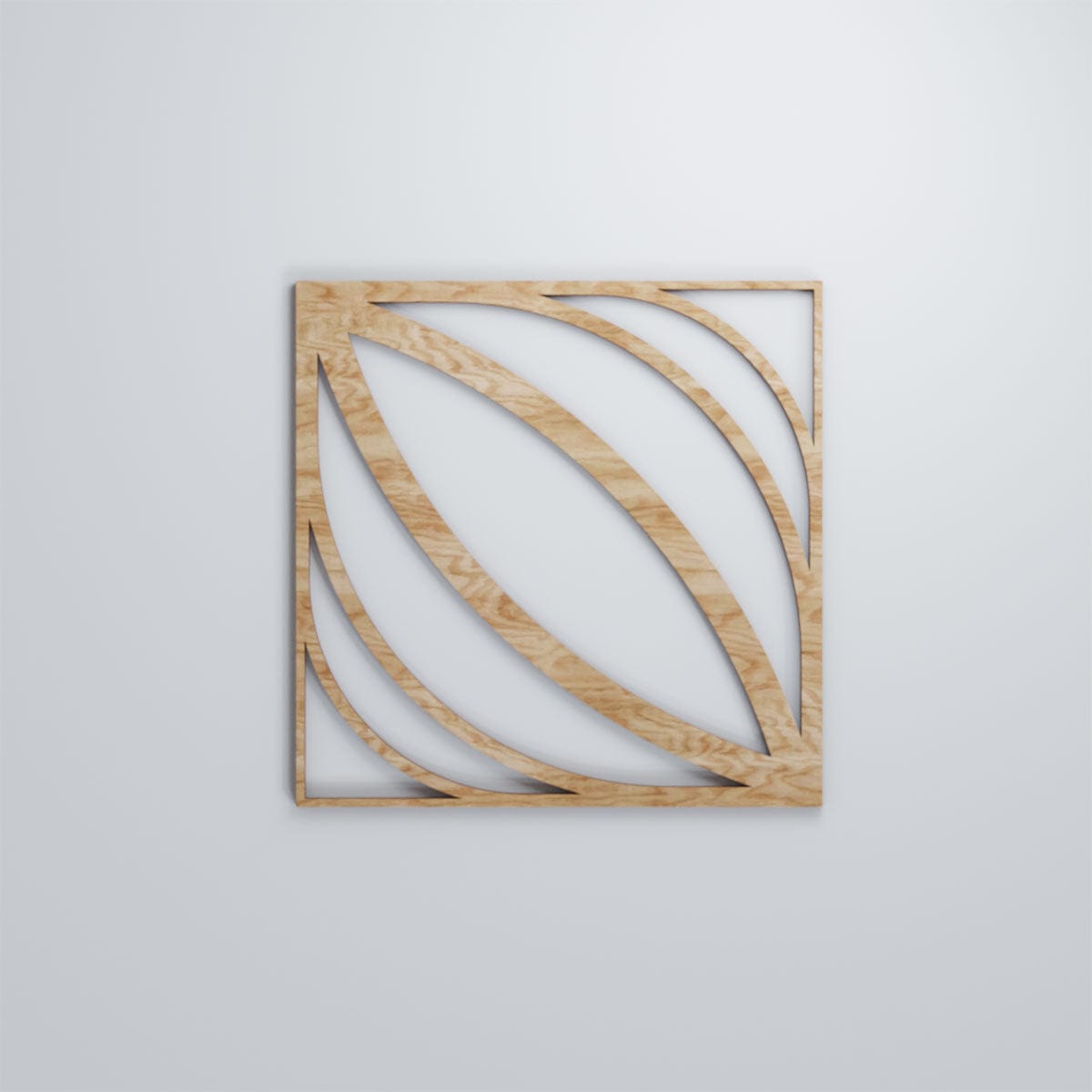 Otis Decorative Fretwork Wall Panels - Laser Cut Wooden Room Dividers & Home Decor - Perfect for Living Room, Bedroom, and Office Partitions