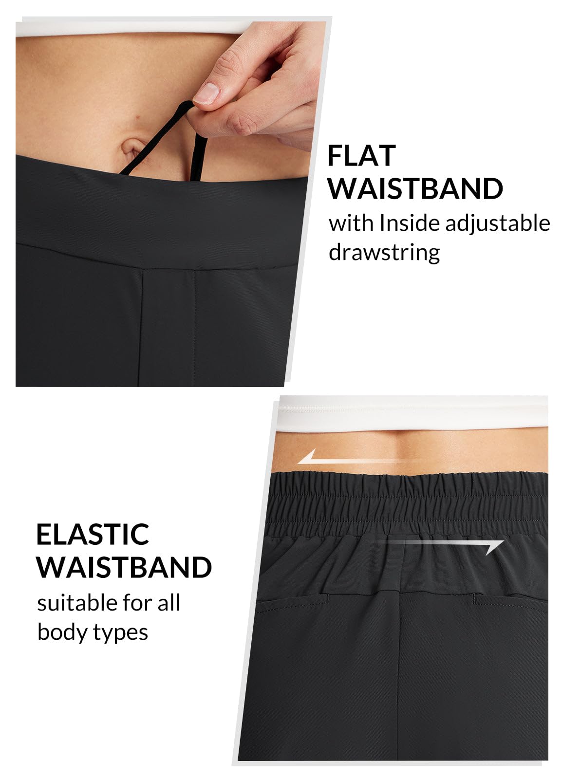 Baleaf Women's High Waist Running Shorts 2.5