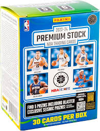 2023-2024 Panini Premium Stock Blaster Box - Basketball Trading Cards Collection for Collectors & Investors - Perfect for Gifts, Trading, and Display