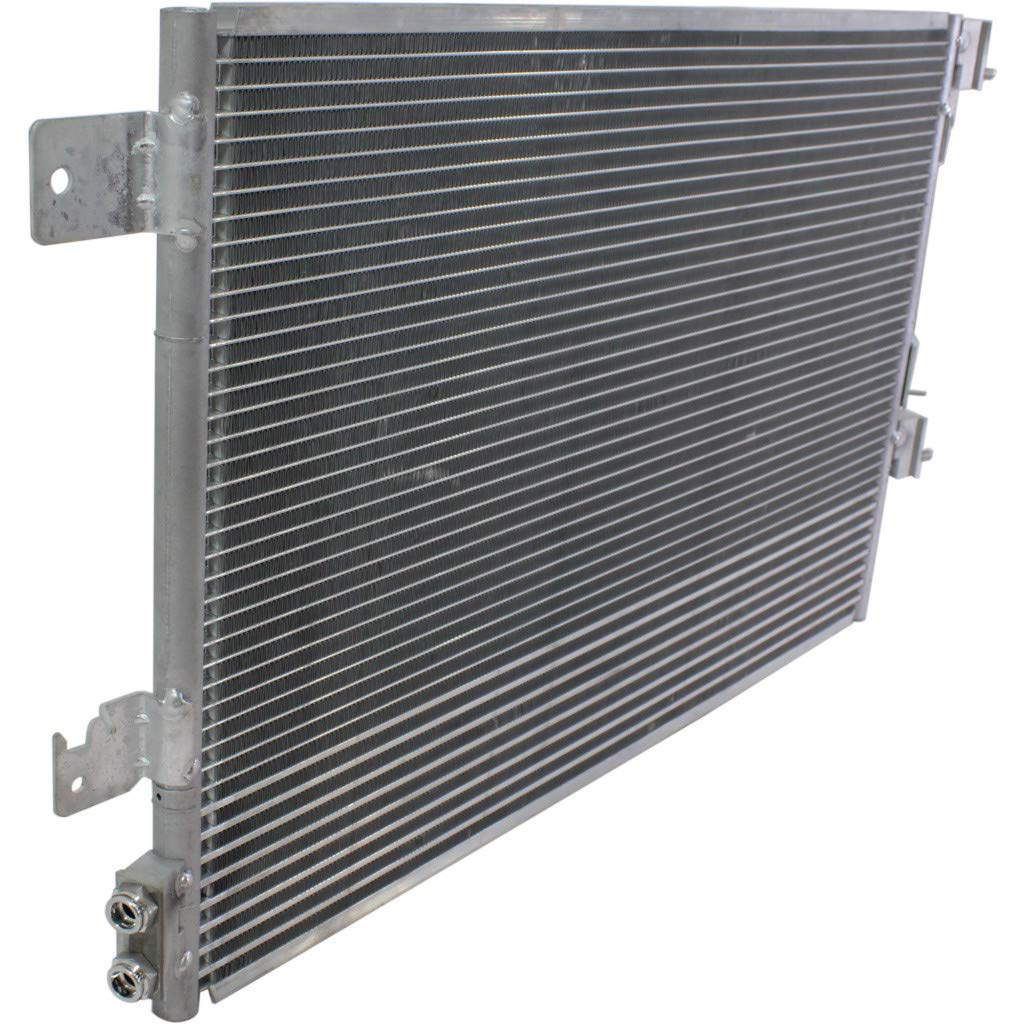 2008-2014 Dodge Avenger AC Condenser Replacement - Aluminum Core with Transmission Cooler - Fits DPI# 3586, CH3030228, 68004053AA - Perfect for Summer Cooling & Long Road Trips