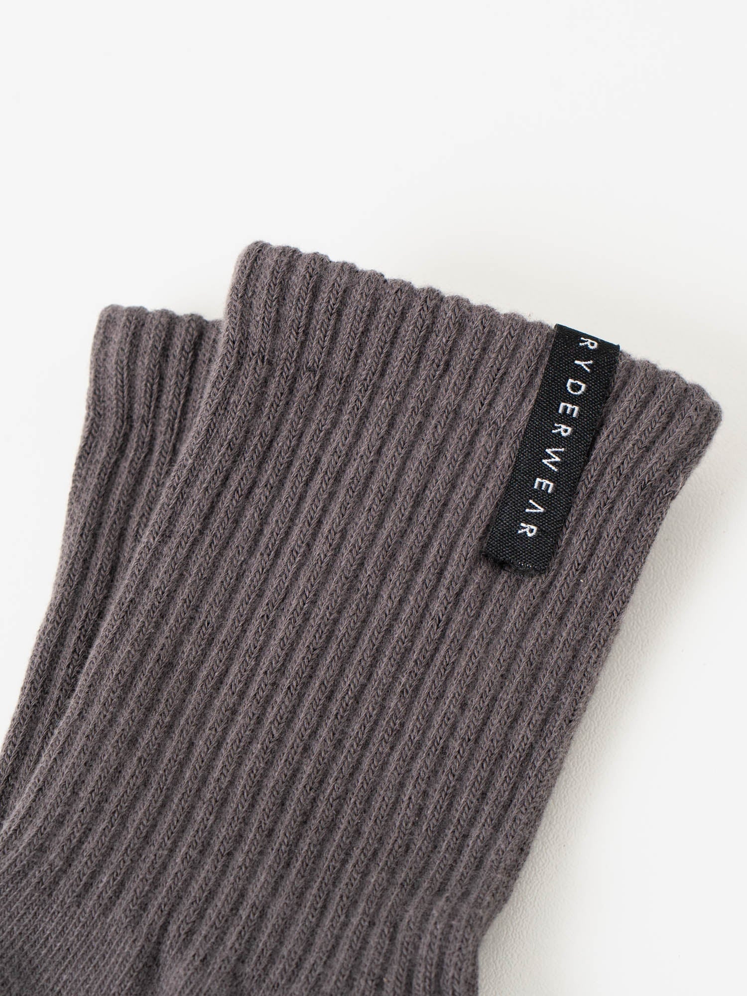 Premium Black Stonewash Crew Socks for Men & Women - Comfortable Cotton Casual Socks for Daily Wear, Sports, and Outdoor Activities