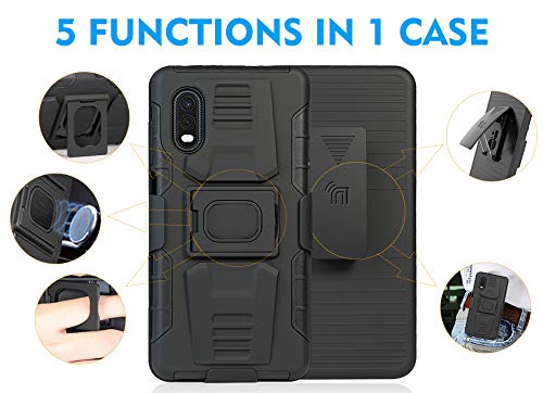 Rugged Case for Samsung Galaxy XCover Pro with Belt Clip & Stand - Perfect for Work & Outdoor Use