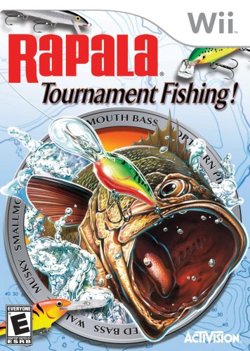 Rapala Tournament Fishing Game for Nintendo Wii - Realistic Fishing Simulation for Family Fun & Outdoor Adventure
