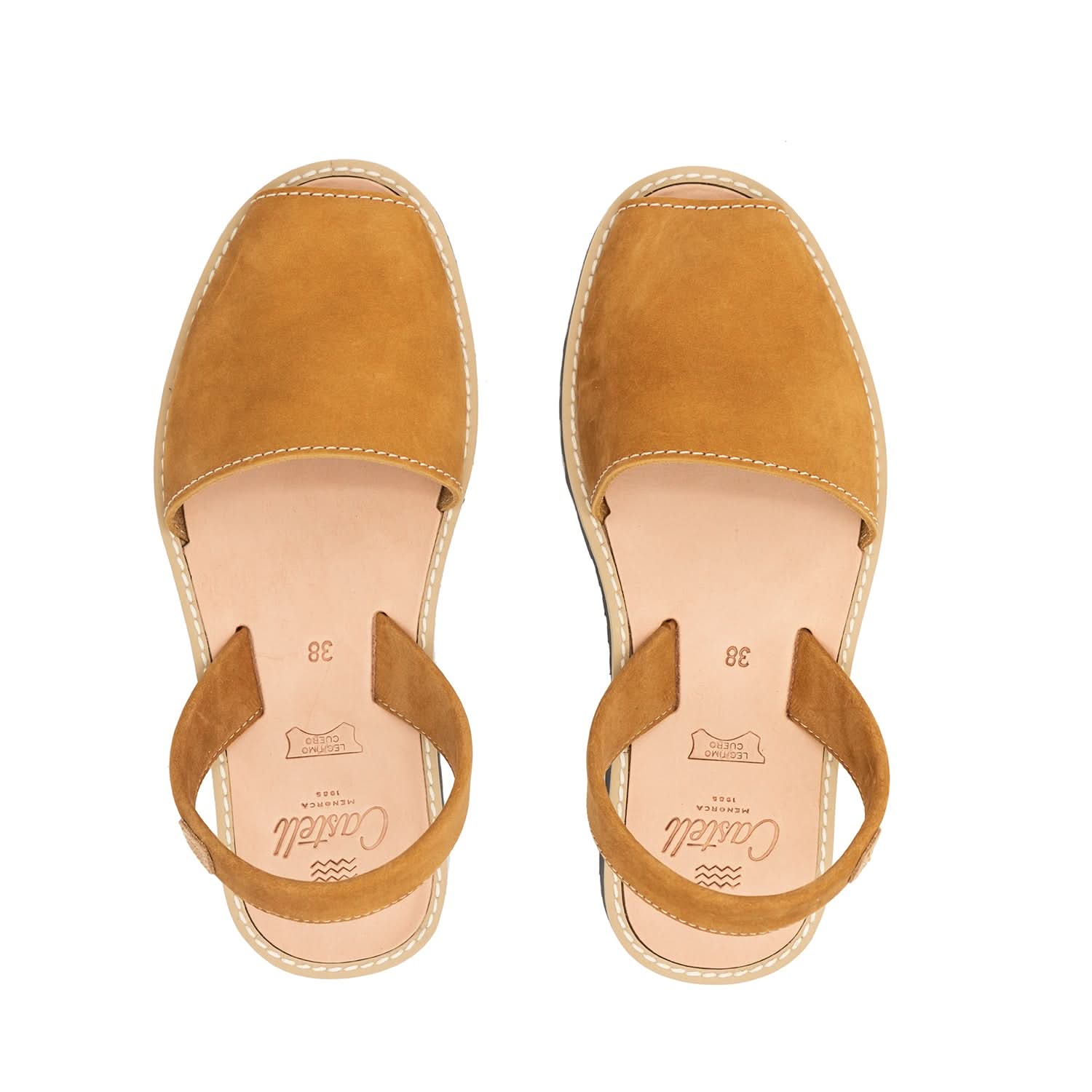 Madona 1056 Women's Classic Leather Sandals - Soft Nubuck Straps for Comfort & Style - Perfect for Summer, Beach & Casual Outings