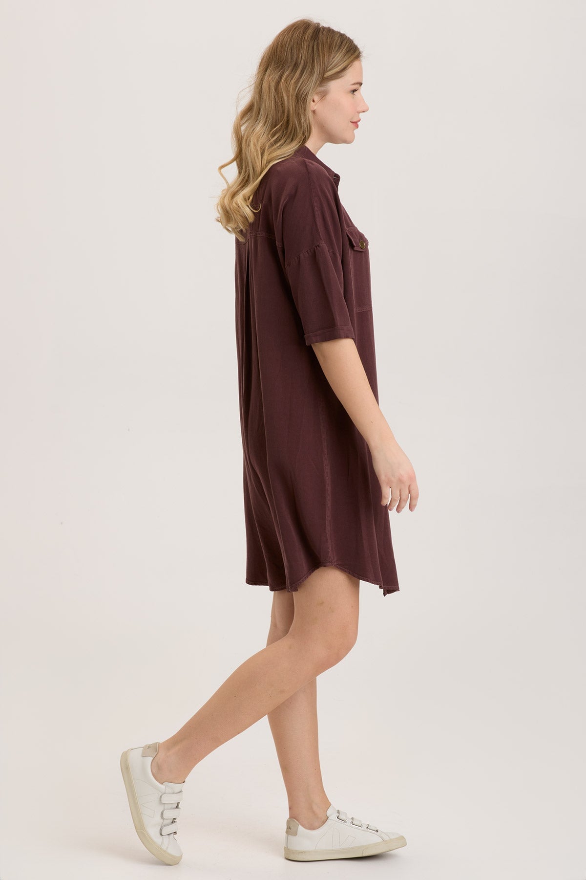 Stylish Bradford Shirt Dress for Women - Comfortable & Versatile Casual Wear - Perfect for Work, Office, and Everyday Outfits