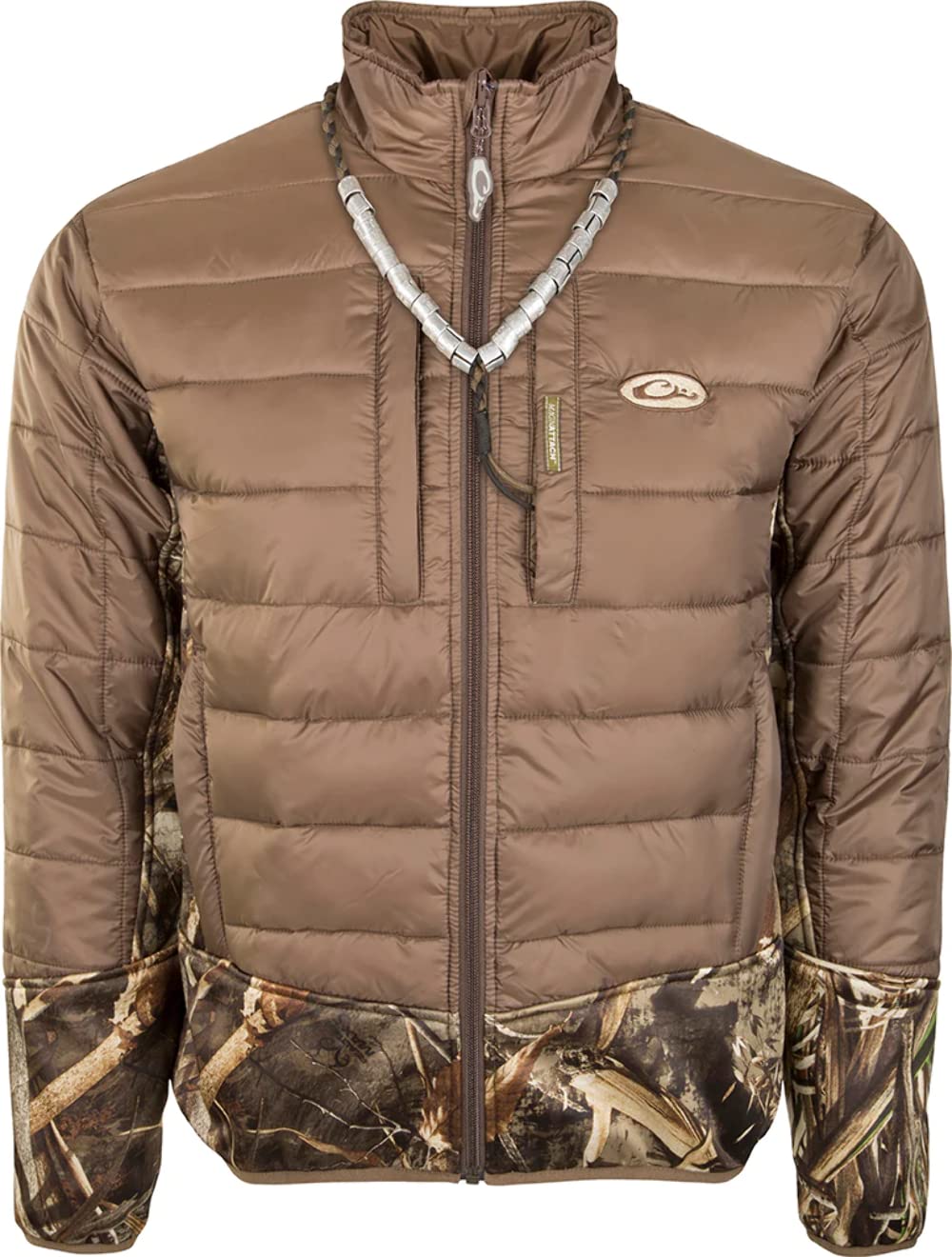 Drake Waterfowl Men's Hunting Jacket - Waterproof Windproof 3-in-1 System for Cold Weather | Guardian Elite Camo Parka with Removable Liner | Ideal for Duck Hunting, Waterfowling & Outdoor Adventures