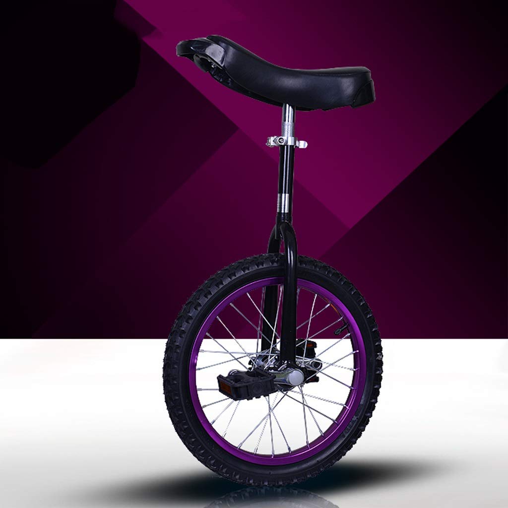 **TXC 18 Inch Single Wheel Unicycle - Manganese Steel Frame, Ergonomic Seat & Aluminum Alloy Lock - Balance Bike for Beginners, Kids, Women & Men - Perfect for Commuting, Fitness & Outdoor Fun**