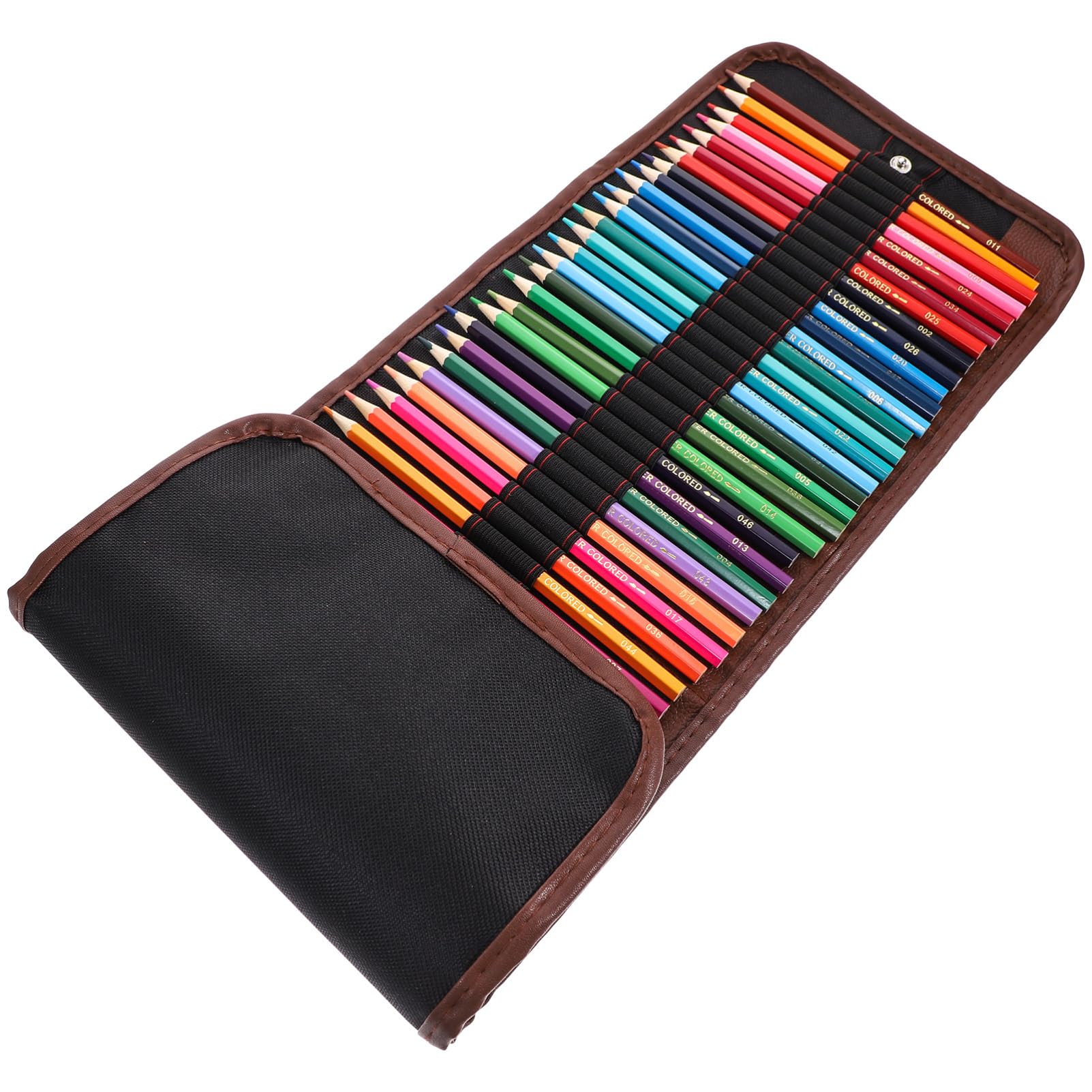 HOODANCOS 2 Sets Professional Drawing Pencils - Wooden Sketching Pencils, Colored Pencils & Wax Crayons for Kids & Artists - Bulk Art Supplies for School, Home & Studio Drawing