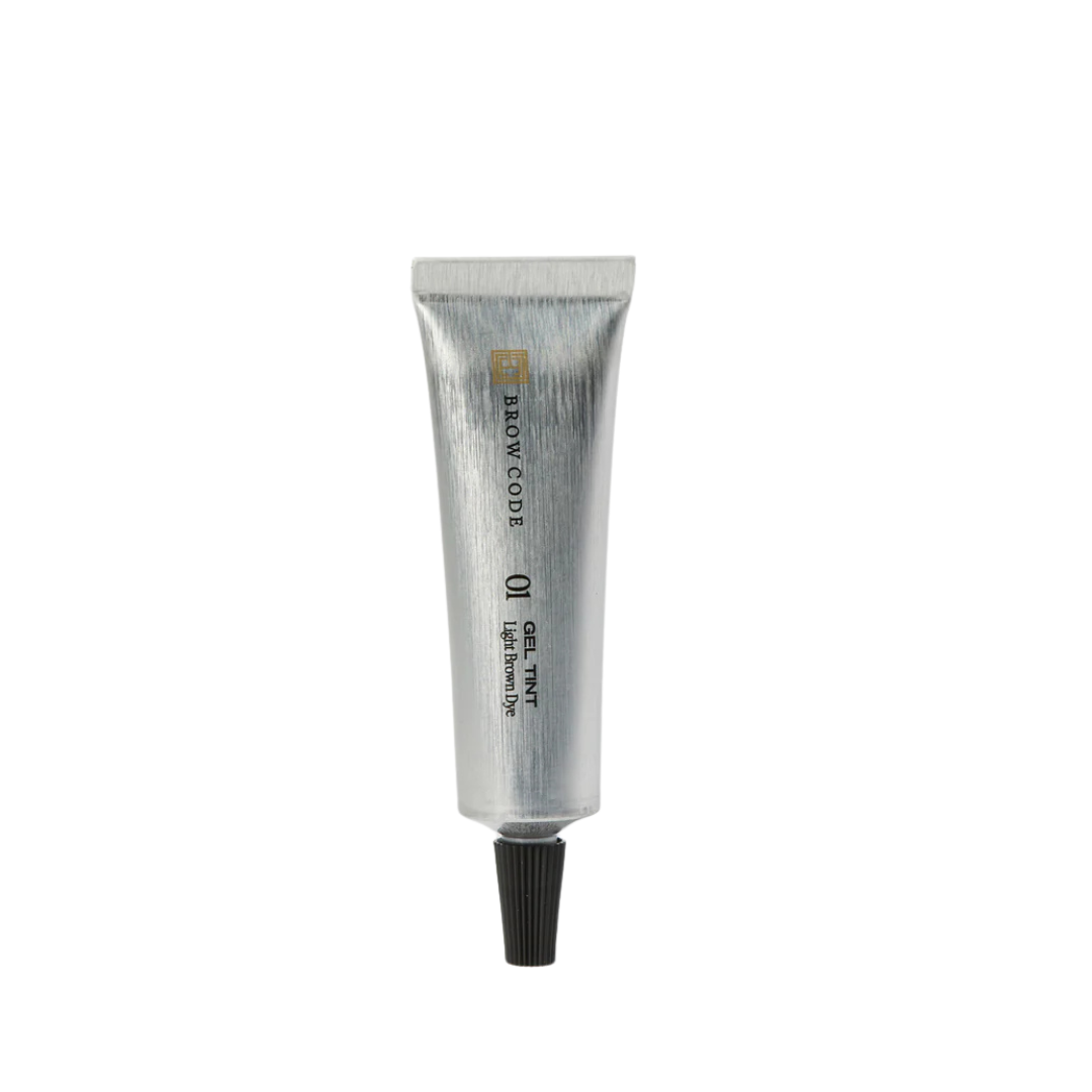 Browcode Eyebrow Tinting Gel - Light Brown (15ml) for Natural-Looking Brows | Waterproof & Long-Lasting | Perfect for Daily Makeup & Salon Use