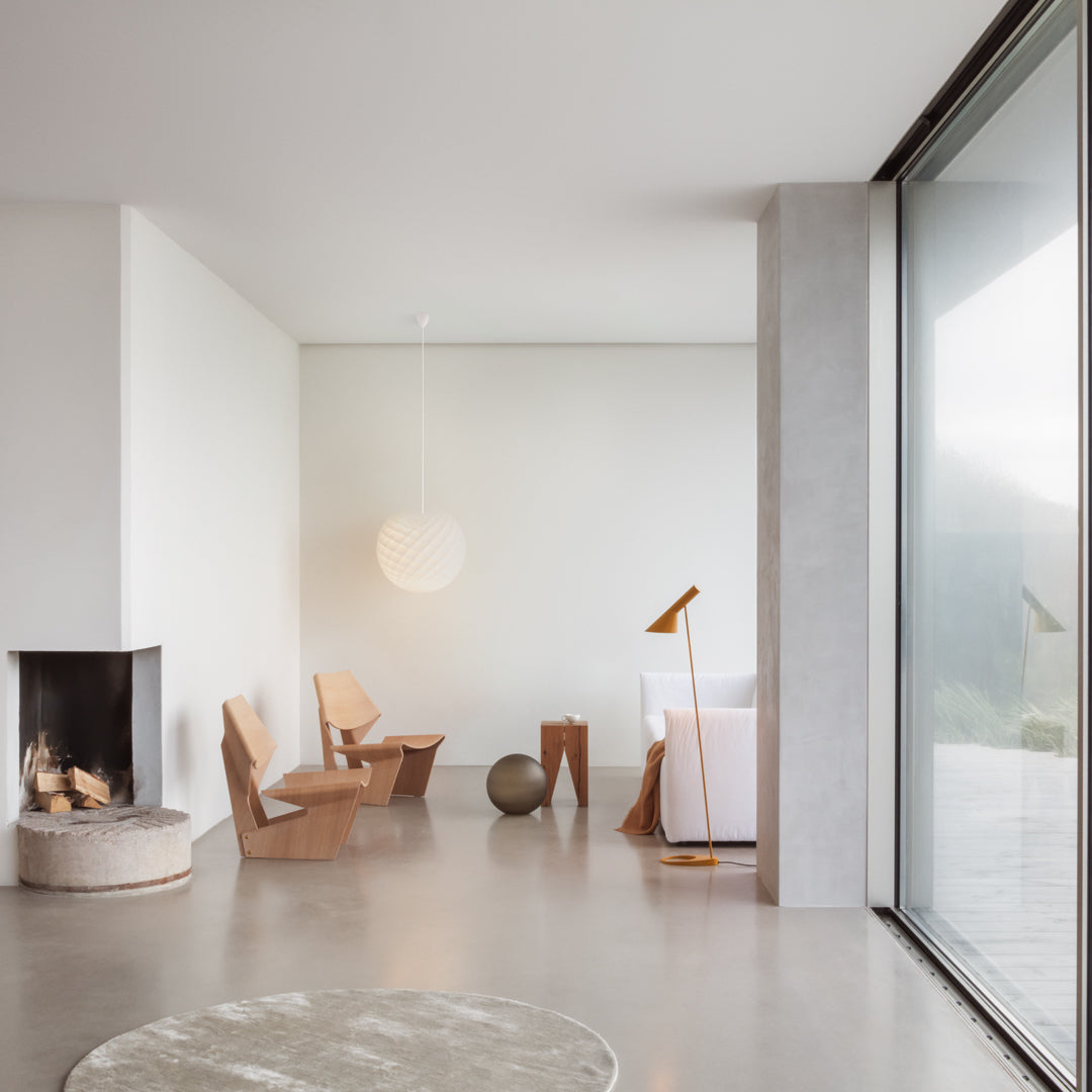 Arne Jacobsen Floor Lamp by Louis Poulsen | Modern Scandinavian Lighting for Living Room, Bedroom & Office | Dimmable LED Design for Home Decor