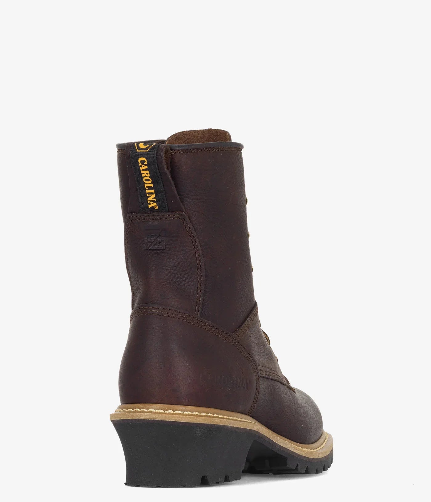 Men's Carolina Elm 8 Leather Logger Boots - Durable Work Boots for Construction, Hiking & Outdoor Activities