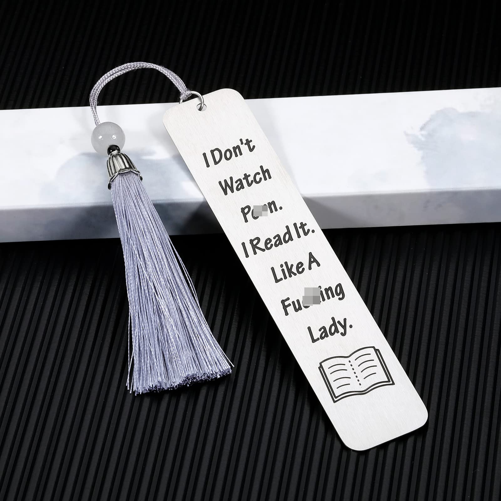 Funny Bookmarks for Women - Cute & Unique Book Lovers Gifts for Birthday, Valentine's Day, Christmas - Perfect Stocking Stuffers & Reading Accessories for Bookworms - Great for Cozy Reading Nights & Book Club Gifts
