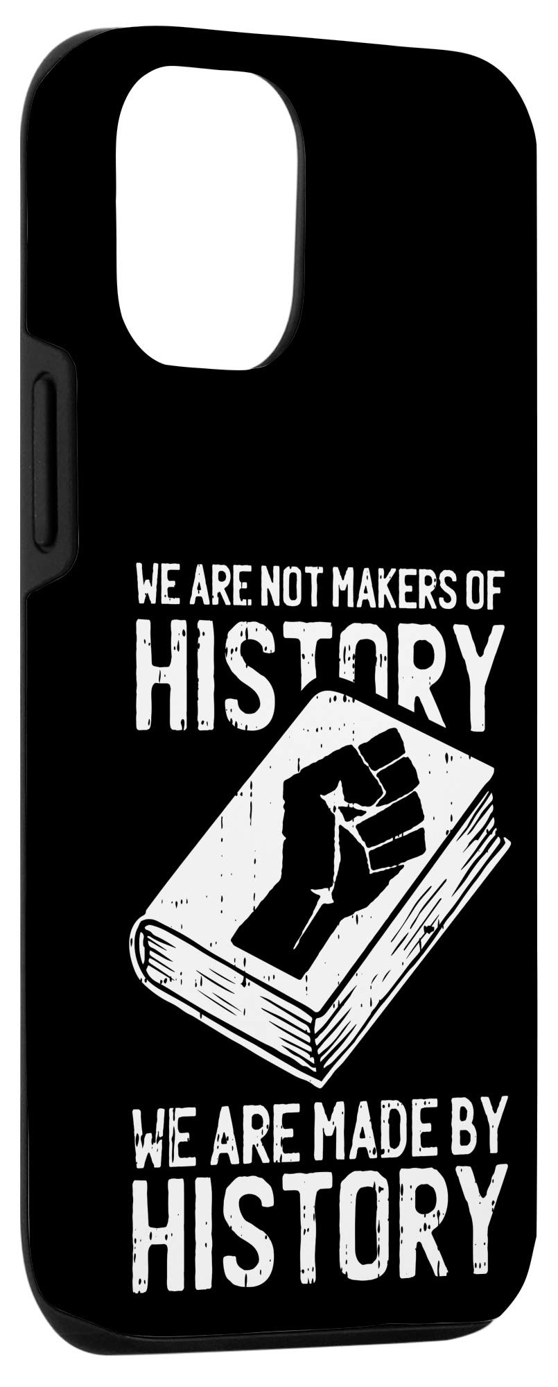 iPhone 12/12 Pro Case - Black History Month Power Fist Design - African American Cultural Gift - Perfect for Celebrating Heritage & Daily Protection