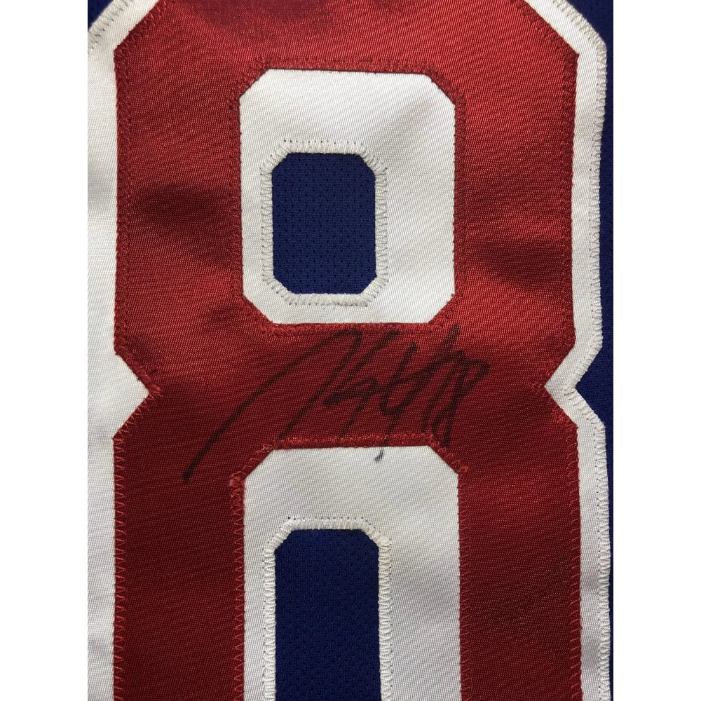 Authentic Marc Staal Signed New York Rangers Jersey with JSA COA - Reebok NHL Hockey Memorabilia - Perfect for Collectors, Fans, and Sports Decor