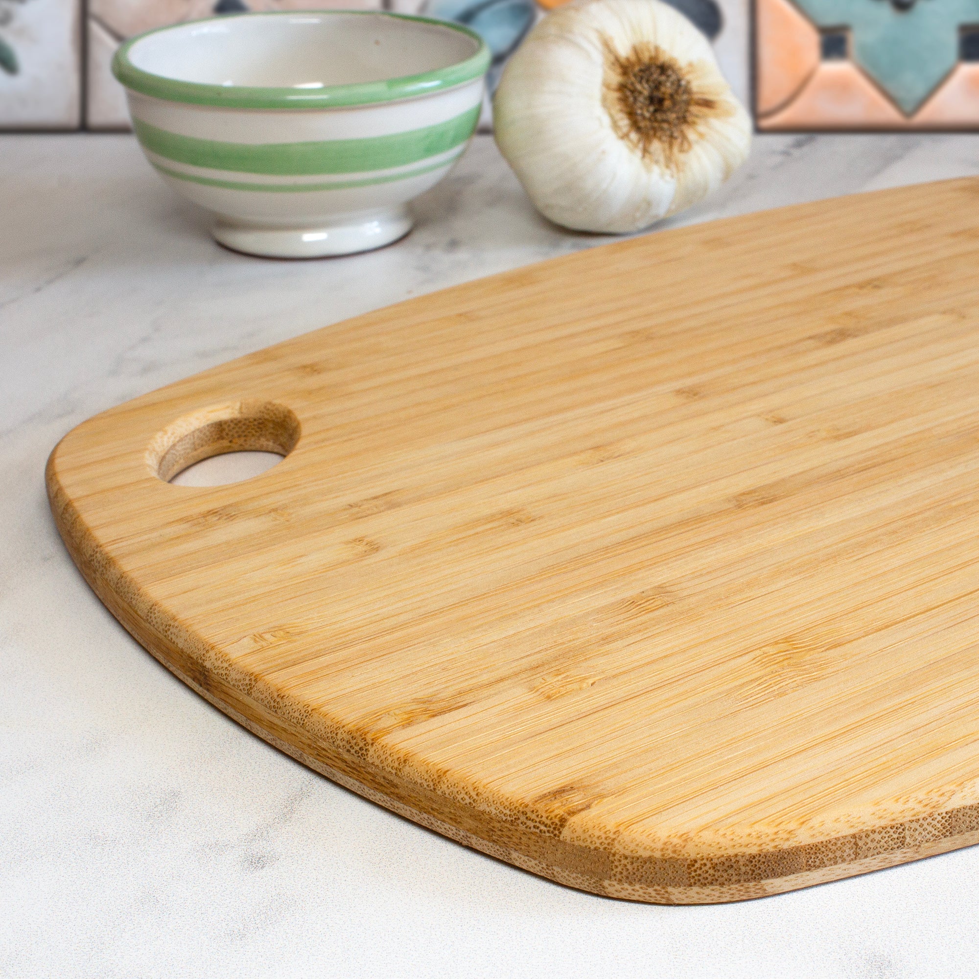 GreenLite™ Non-Slip Dishwasher Safe Cutting Board - 13.5