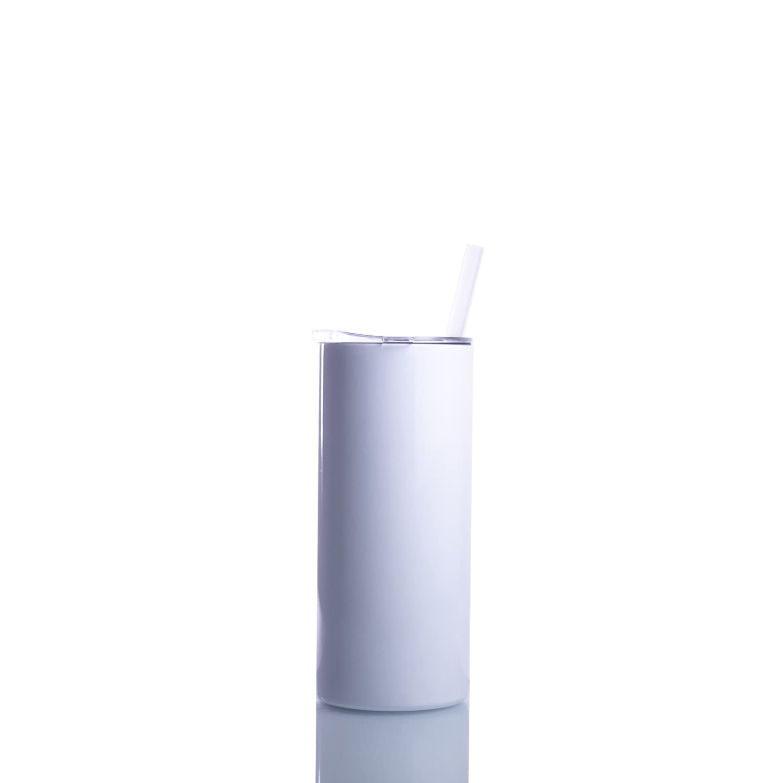 15oz Sublimation Skinny Tumbler (25 Pack) - Customizable DIY Cup for Vinyl, Alcohol Ink, Glitter & Epoxy - Bulk Wholesale Sublimatable Tumblers for Personalized Gifts, Promotional Items & Craft Projects