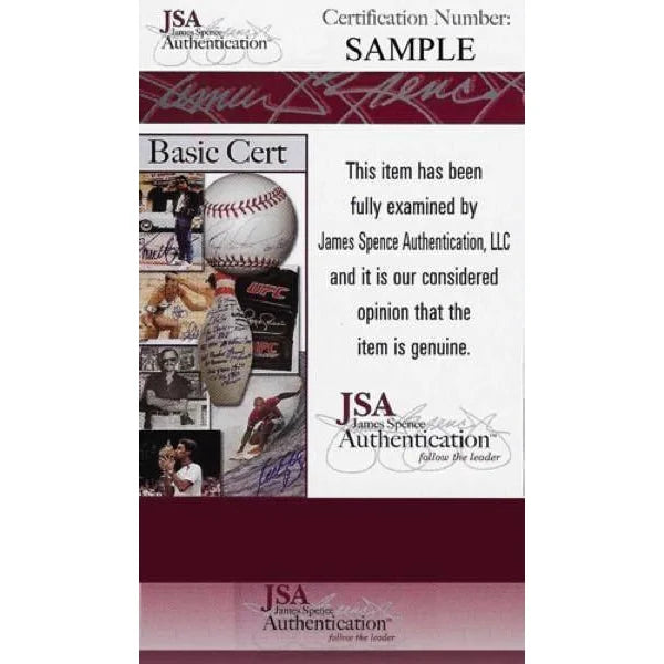 Danny Thomas Autographed 4x6 Index Card with JSA COA - St. Jude Hospital Founder - Perfect for Collectors, Memorabilia Displays & Charity Auctions