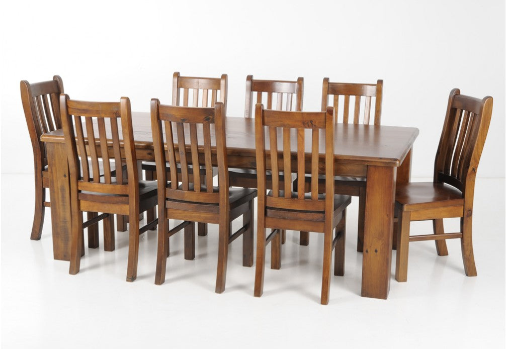 Felton Dining Suite Set - Elegant 6-Piece Dining Table and Chairs for Home & Restaurant - Perfect for Family Gatherings & Dinner Parties