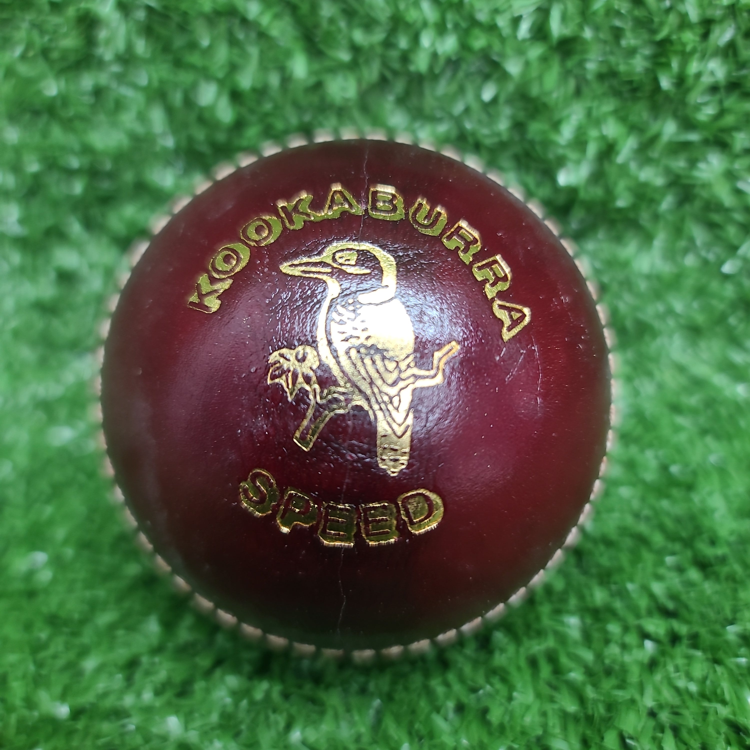 Kookaburra Speed Red Cricket Ball - Professional Grade for Matches & Training | Perfect for Fast Bowling & Practice Sessions