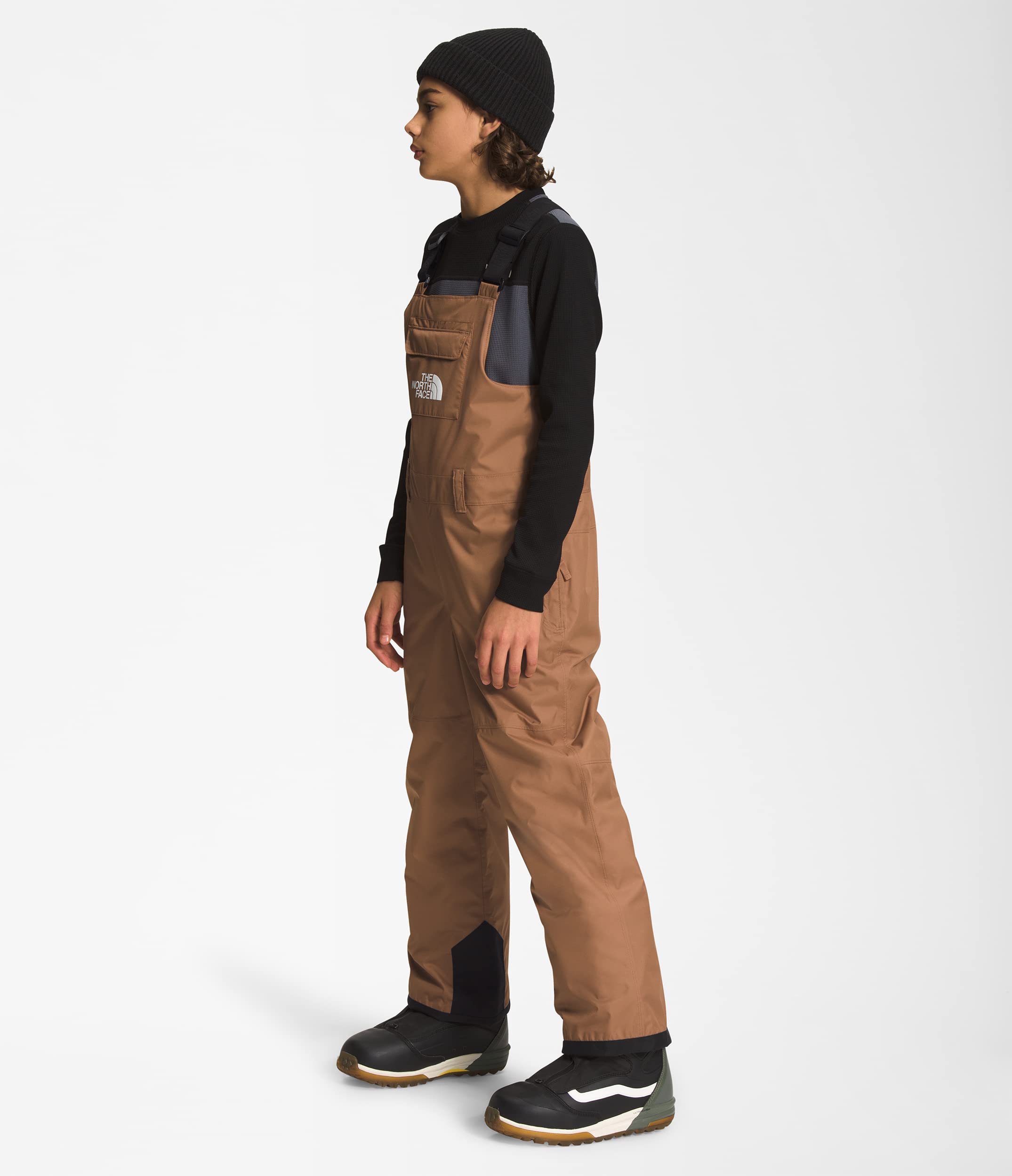 The North Face Freedom Insulated Bib for Kids - Waterproof Snow Bib Pants for Boys & Girls - Warm Winter Skiing & Snowboarding Gear for Cold Weather Adventures