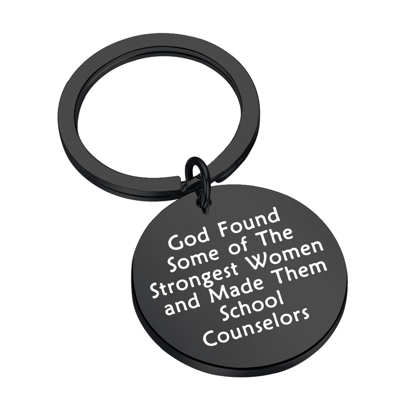 FEELMEM Teacher Appreciation Keychain - Thoughtful Gift for School Counselors & Guidance Teachers - Perfect for End of Year, Retirement & Thank You Gifts