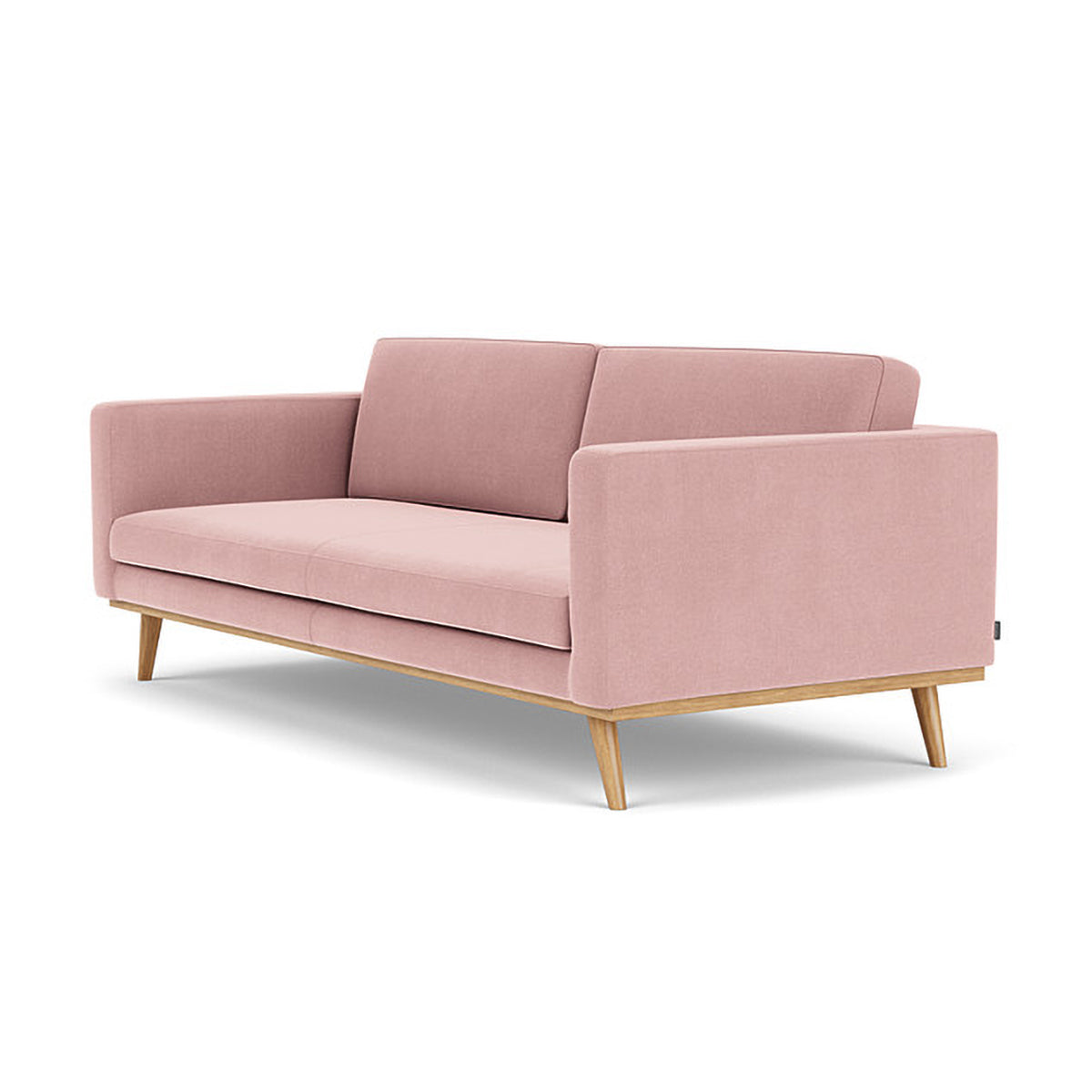 Johan Fabric 3-Seater Sofa - Comfortable Living Room Couch for Small Spaces | Perfect for Apartments, Dorms & Cozy Homes