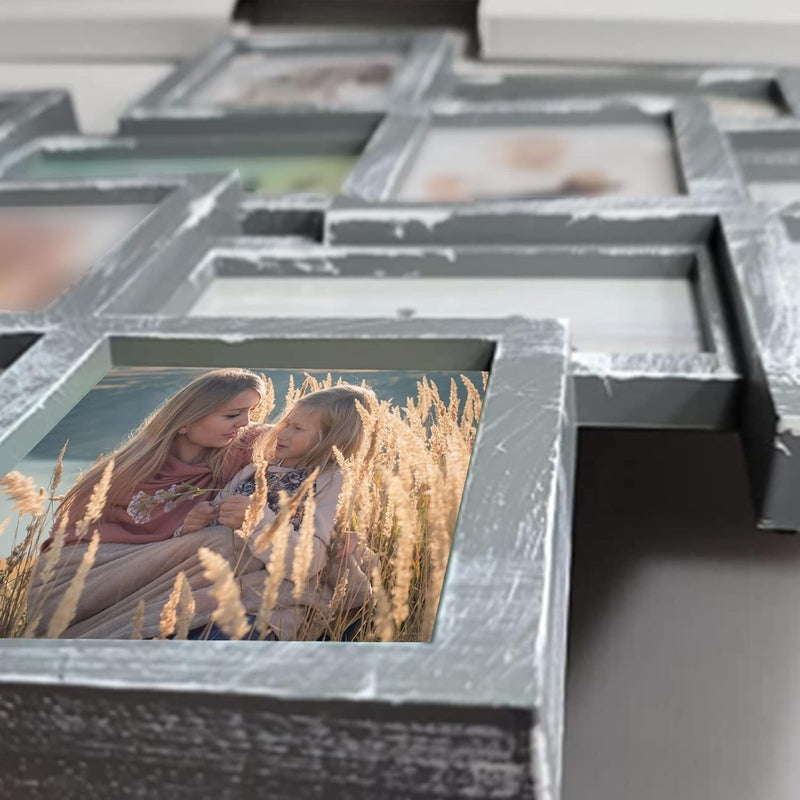 12 Opening Collage Picture Frame for Wall Decor - Display Family Photos, Memories & Artwork in Living Room, Bedroom or Office