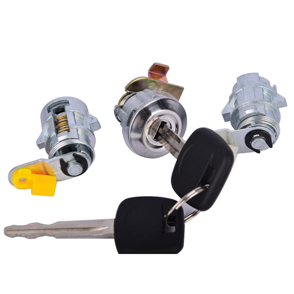 Toyota Pickup Truck Ignition Door Locks & Gas Lock with 2 Keys (1992-1995) - Replacement Car Lock Set for Enhanced Vehicle Security & Theft Protection