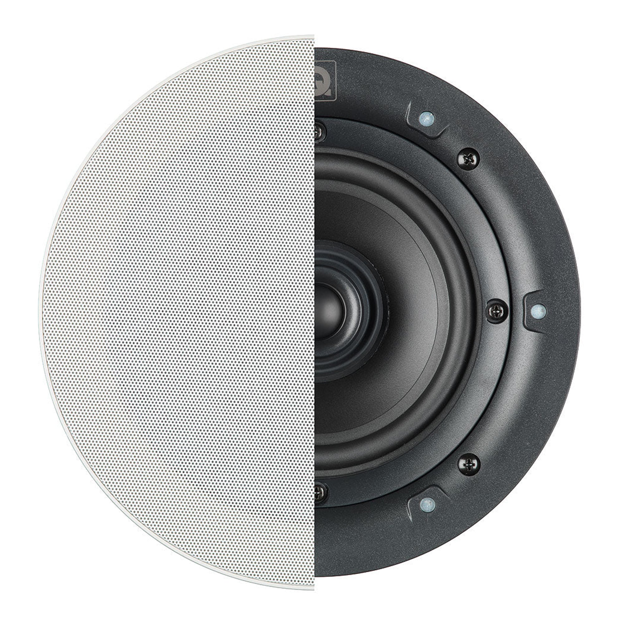 Q Acoustics QI 50CW Weatherproof In-Ceiling Speakers - High-Quality Indoor/Outdoor Audio Solution for Home Theater, Patio & Pool Areas