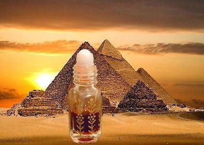 Pure Thick Red Egyptian Musk Attar Oil - 3ml Bottle with Intense Pheromones for Men & Women | Natural Perfume for Romantic Dates, Meditation & Aromatherapy