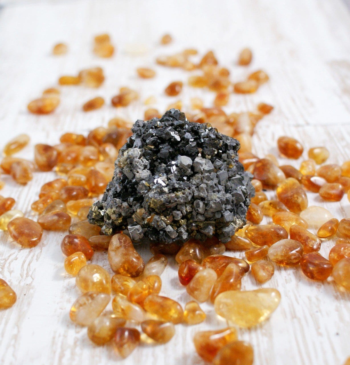 Natural Bulgarian Galena & Pyrite Mineral Specimen - Perfect for Crystal Healing, Geology Collections & Home Decor