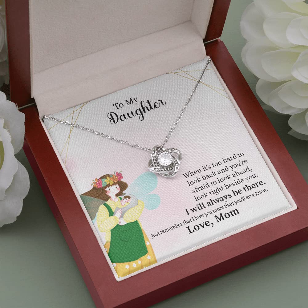 Mom and Daughter Necklace - Heartfelt Gift from Mom to Daughter for Birthday, Christmas & Special Occasions | Elegant Matching Jewelry for Mother-Daughter Bonding