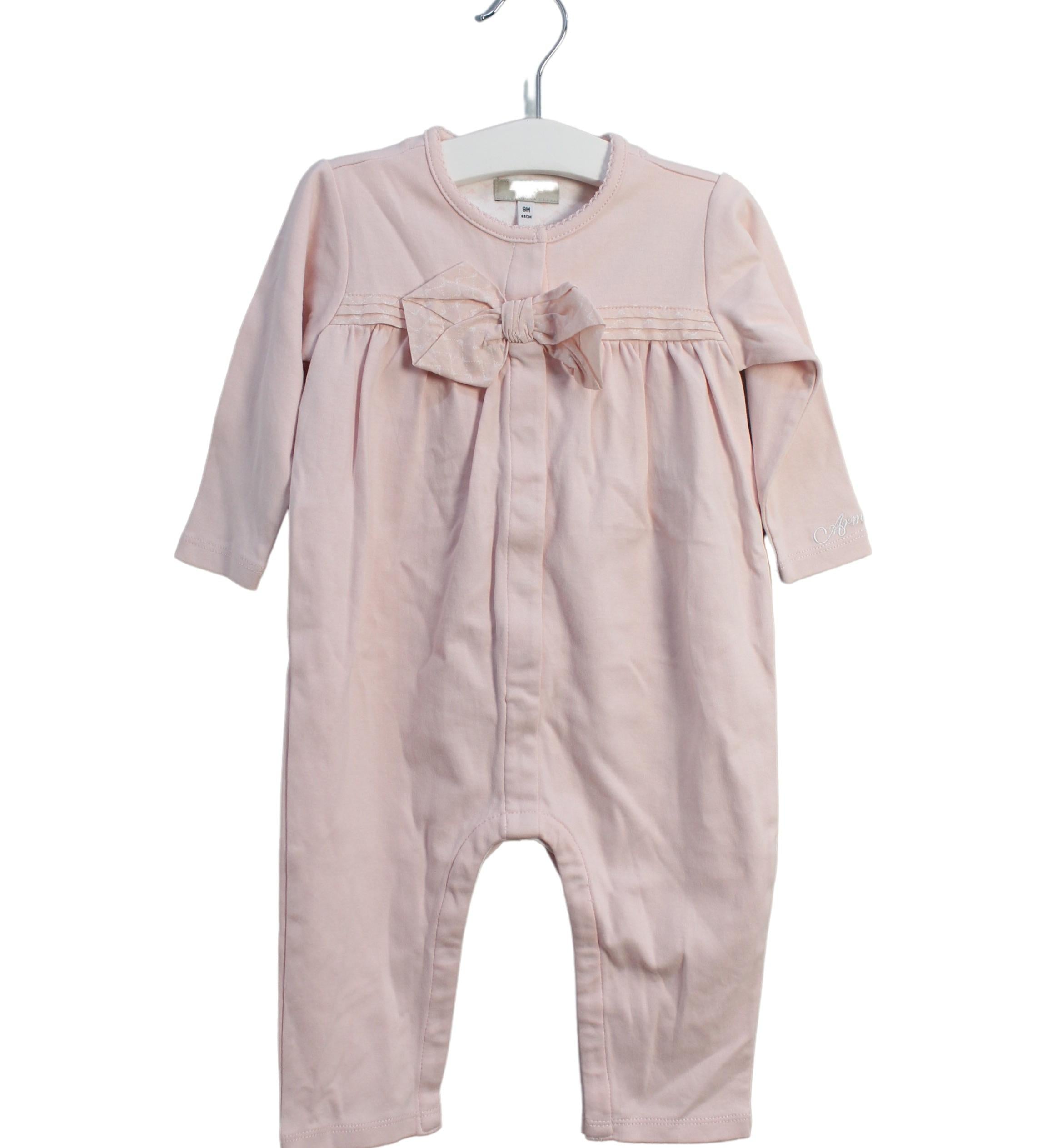 Armani Jumpsuit for Baby Girls 9 Months | Premium Designer Romper for Infants | Perfect for Special Occasions, Photo Shoots & Family Gatherings