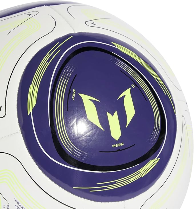 Adidas F50 Messi Club Soccer Ball JG3873 - Official Match Football for Training & Games - Perfect for Professional Players and Soccer Enthusiasts