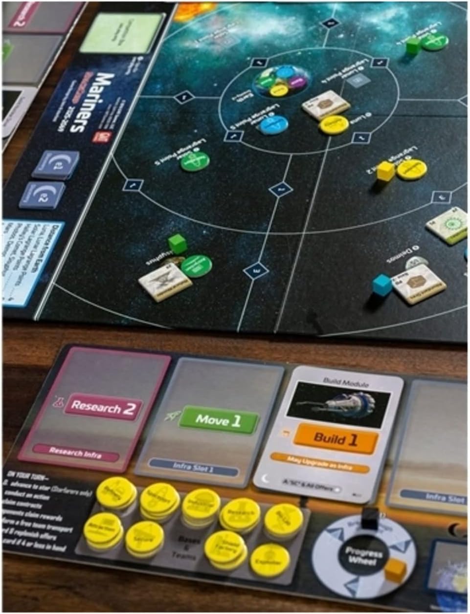 SpaceCorp: 2025-2300 AD Board Game - Strategic Space Empire Building Game for Adults & Teens - Perfect for Game Nights & Sci-Fi Enthusiasts