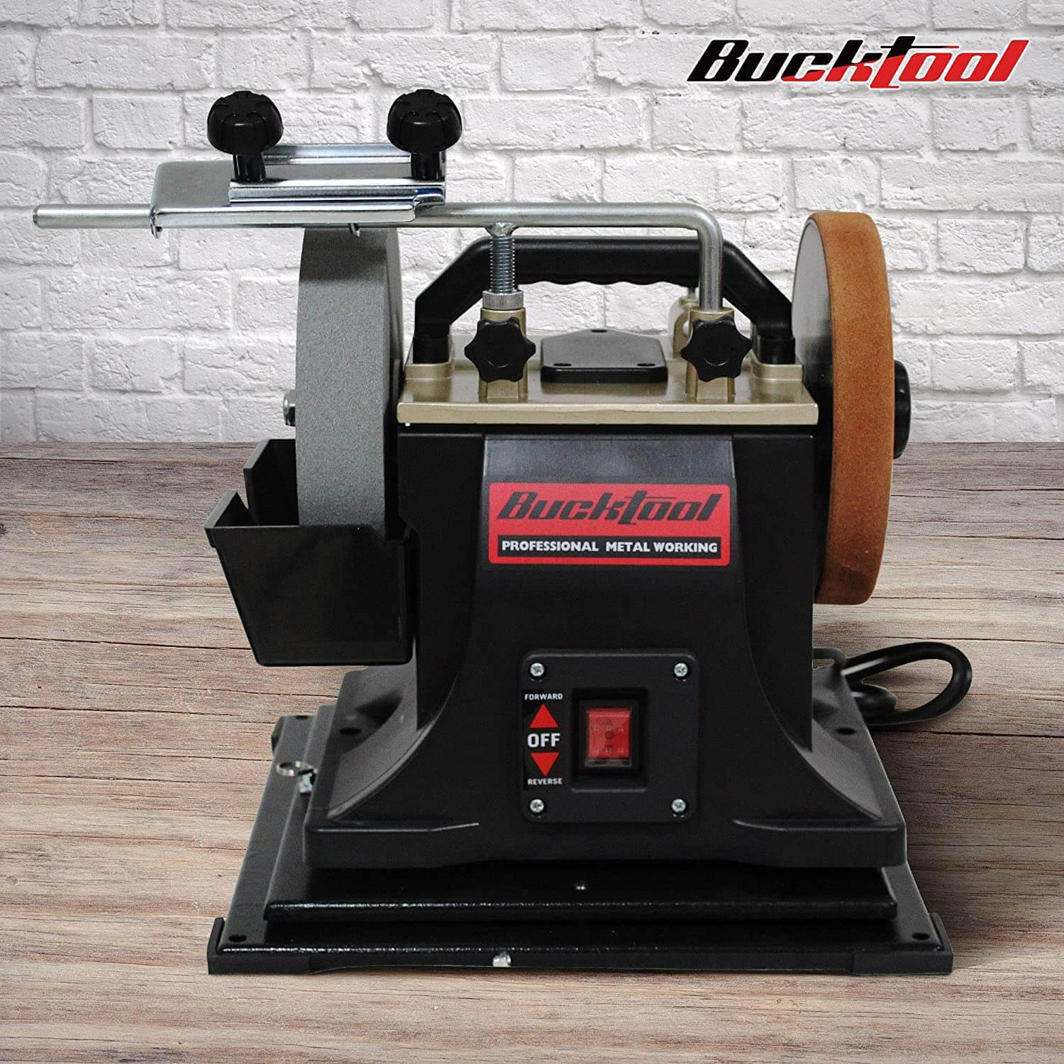 Bucktool Rotating Base - 360° Swivel Stand for Power Tools, Heavy Duty Workbench Mount with Non-Slip Grip - Perfect for Drilling, Sanding & Woodworking Projects