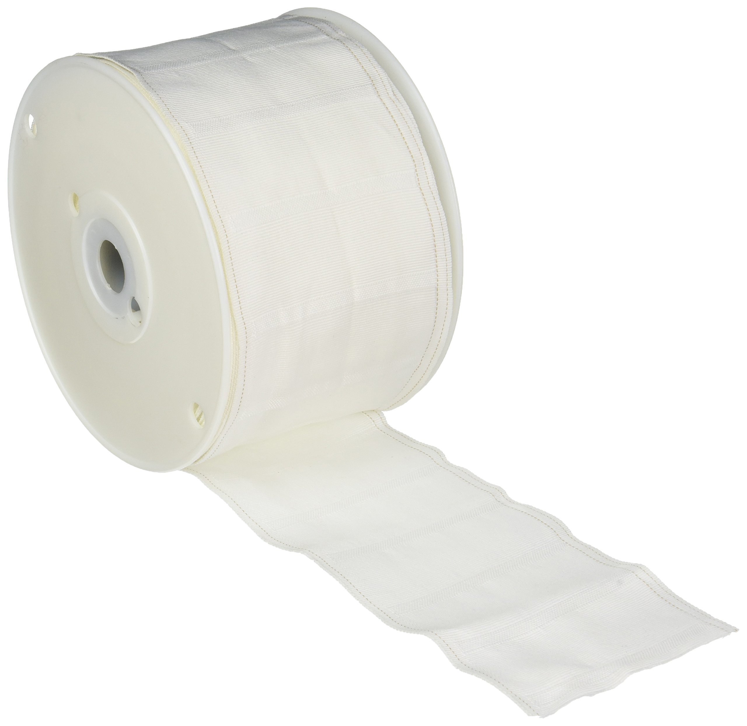 Wrights Regular White Pleater Tape - Premium Sewing & Crafting Bias Tape for Garments, Quilting, and DIY Projects