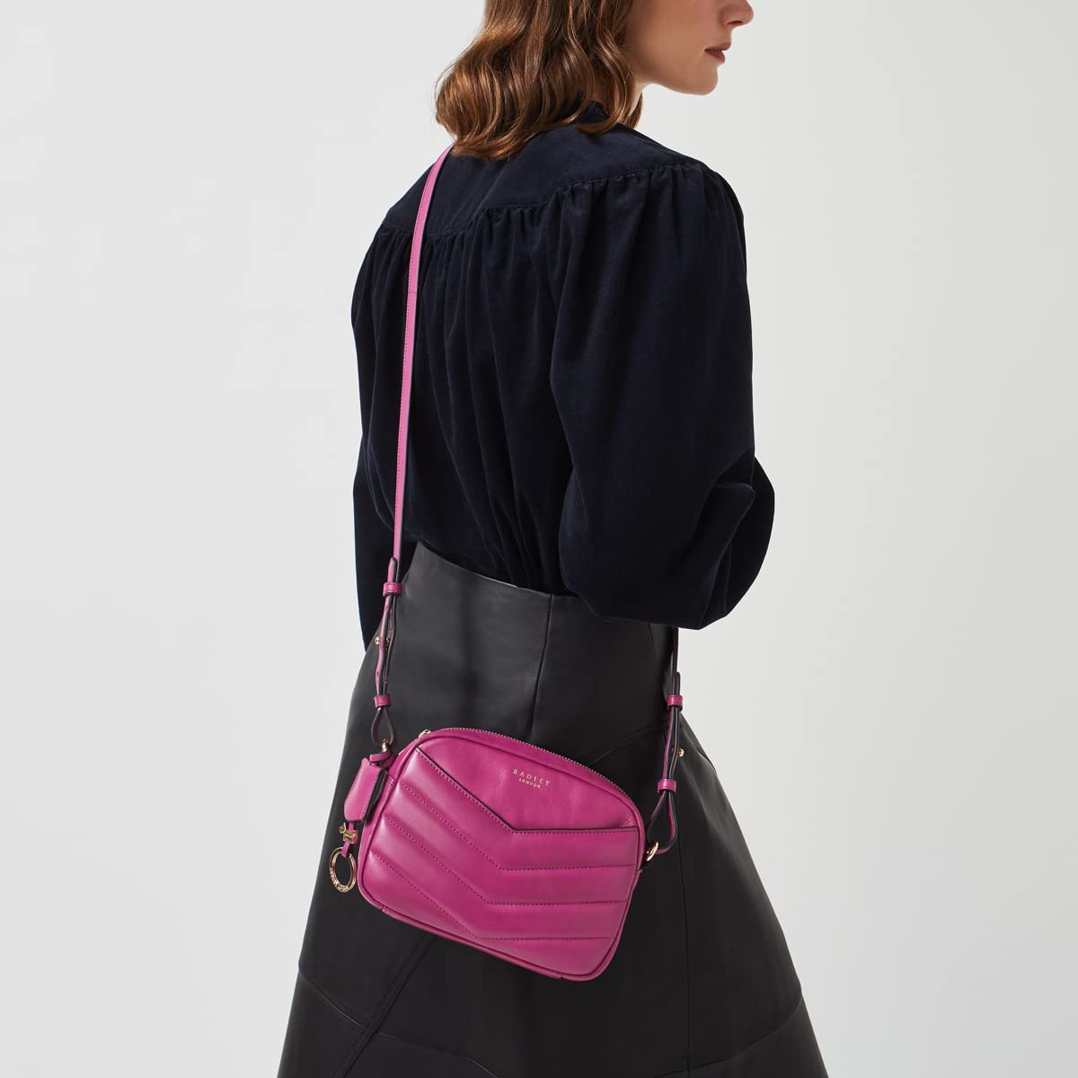 RADLEY London Gordon Road Mini Ziptop Crossbody Bag - Stylish & Compact Purse for Women, Perfect for Everyday Use, Travel & Shopping