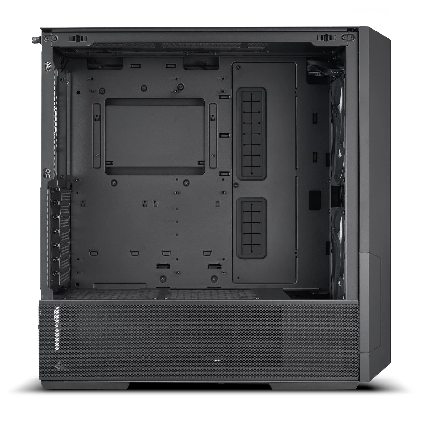 Lian Li Lancool 216 Mid-Tower PC Case - High Airflow Cooling with Dual 160mm PWM Front Fans & 140mm Rear Fan - Includes Fan Controller - Supports Up to 10 Fans (LANCOOL 216RC-X Black) - Perfect for Gaming Rigs & High-Performance PC Builds