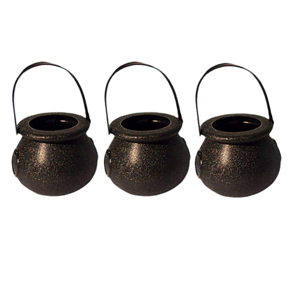 ABOOFAN 3-Piece Halloween Party Bags Set - Candy Buckets for Trick or Treat, Pumpkin Lanterns & Skull Themed Treat Bags - Perfect for Halloween Parties, Baby Baptism Decor & Fruit Themed Events