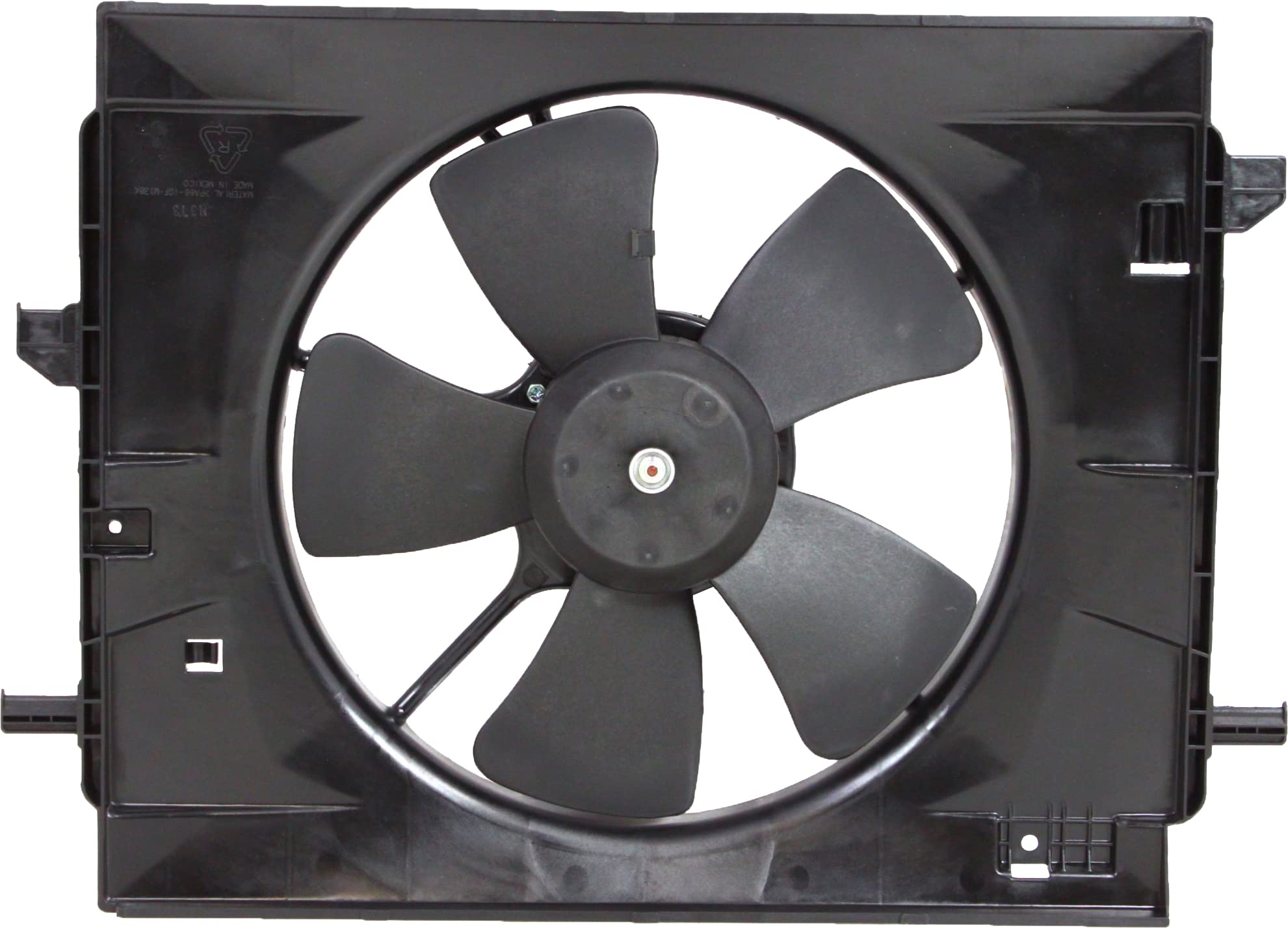 Go-Parts - Replacement Radiator Fan Assembly for 2006-2011 Chevrolet HHR 2.2L/2.4L Engine - Cooling System Upgrade for Hot Weather & Heavy Traffic Driving
