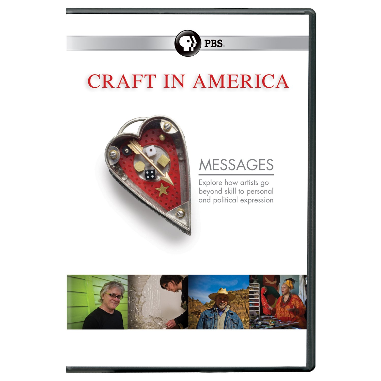 Craft in America Season 3: Messages - Explore American Artisan Stories & Cultural Heritage | Perfect for Art Lovers, Educators & Documentary Enthusiasts