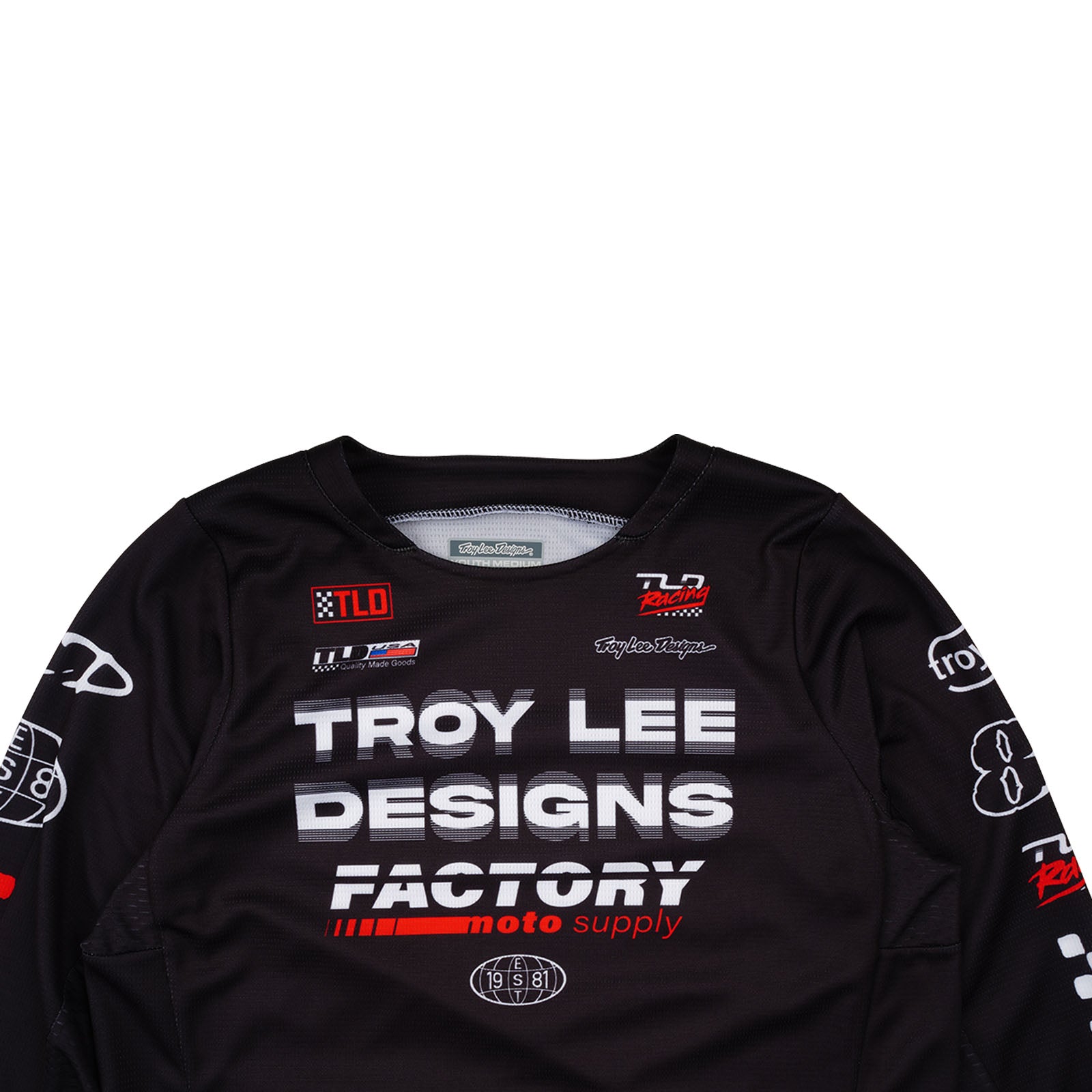 Youth GP Pro Jersey - High-Quality Black Cycling Jersey for Men & Women - Perfect for Road Biking, Mountain Biking & Training