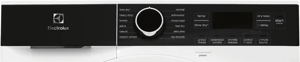Electrolux 24 Inch Compact Ventless Electric Clothes Dryer in White - ELFE4222AW | Perfect for Apartments, Small Spaces & Energy-Efficient Laundry