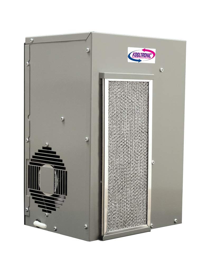 KA4C2.0NP17L Industrial Air-Cooled Panel-Mounted Enclosure Air Conditioner - 115V, 60Hz, 2000 BTU, NEMA 12 Rated - Perfect for Server Racks, Electrical Cabinets & Control Panels Cooling